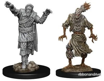 D&D Nolzur's Marvelous Miniatures: Skrämmande Skördefanor & Stenförbannad