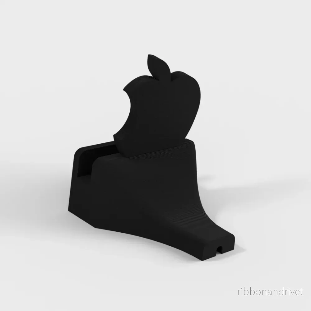 Snygg iPhone-docka med Apple-logotyp och laddningsfunktion - Bild 2