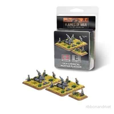 Flames of War - 10 cm kemisk morterpluton (2 kanoner) - Bild 2