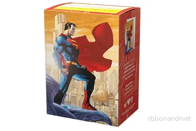 Dragon Shield Standard Storlek Licensfickor – Superman 2 (100 Fickor)
