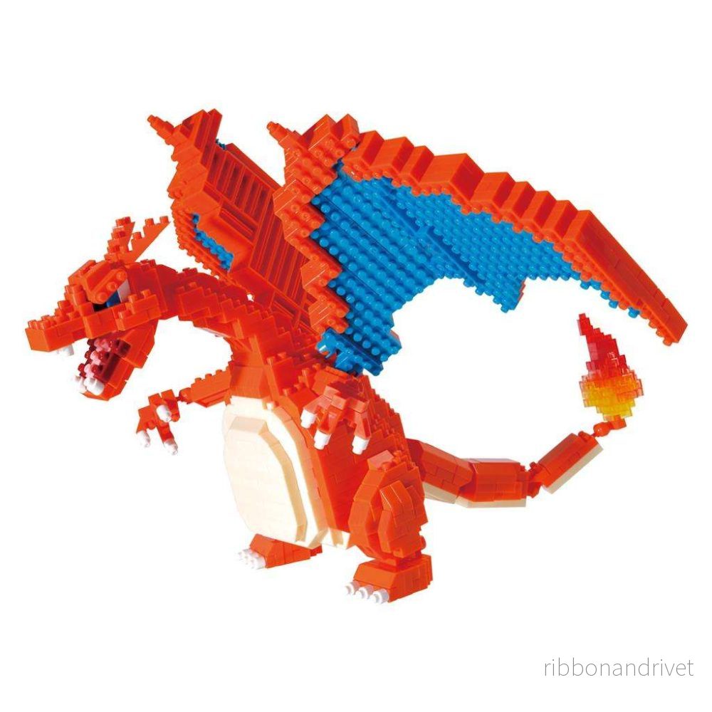 Nanoblock Pokemon – Charizard Deluxe Advanced Series Nanoblock Pokemon – Charizard Deluxe Advanced Series