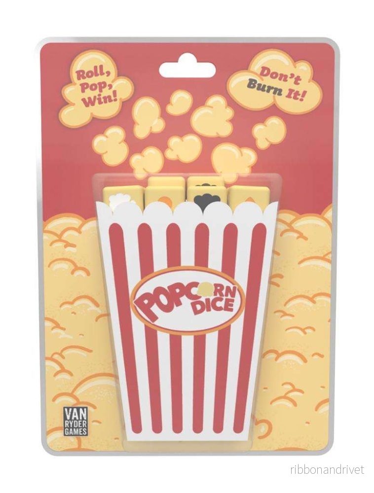 Popcorn Dice – Familjens Roliga Tärningsspel Popcorn Dice – Familjens Roliga Tärningsspel