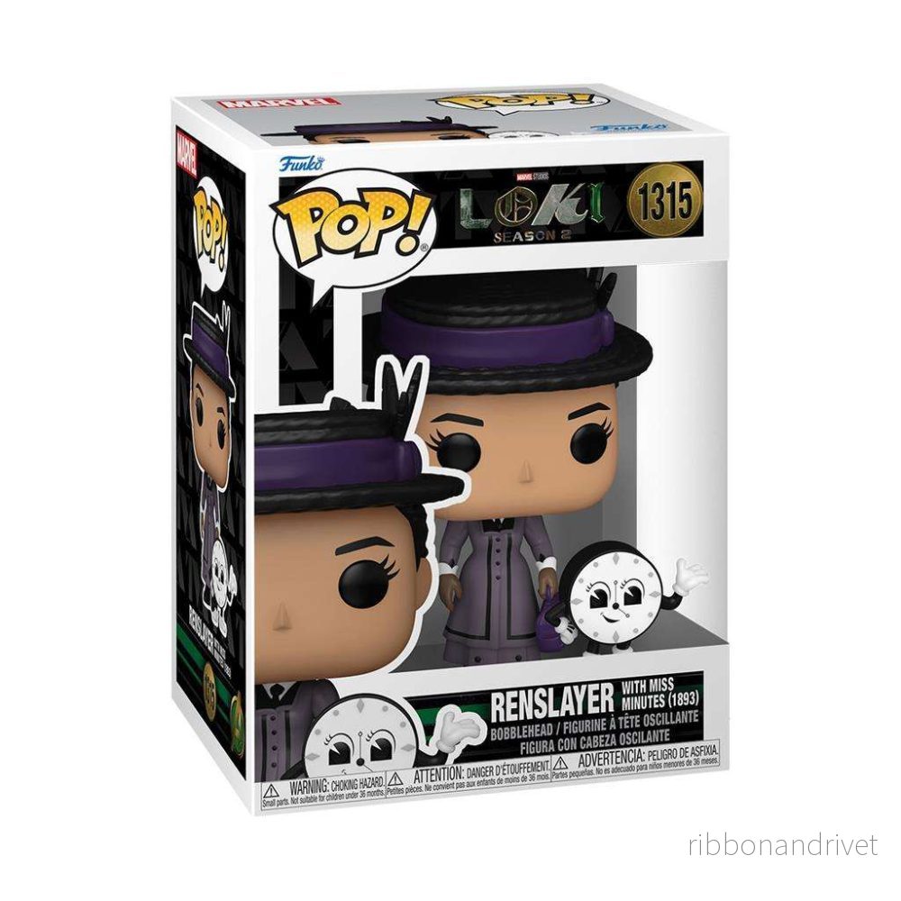 Funko POP POP&Buddy: Loki Säsong 2 – Renslayer med Miss Minutes