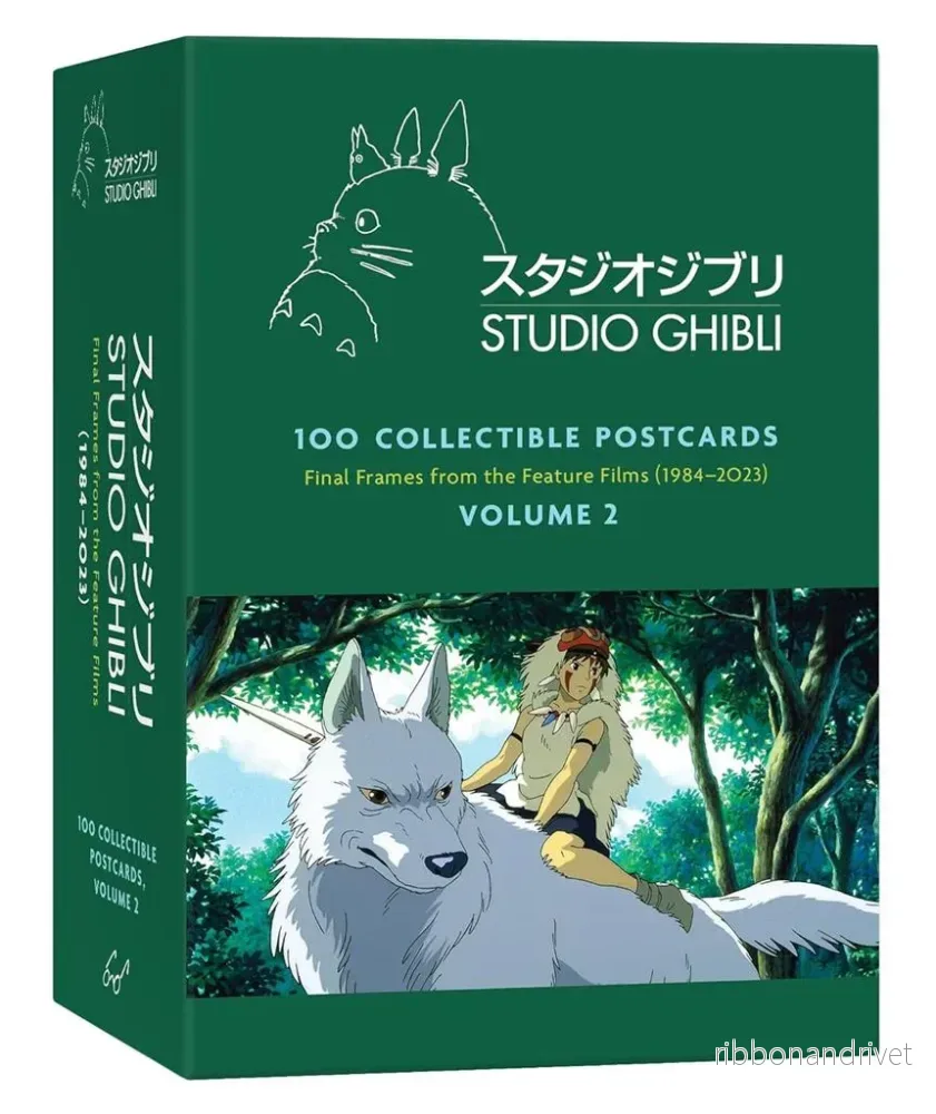 100 Samlarpostkort Box Serie 2 - Studio Ghibli