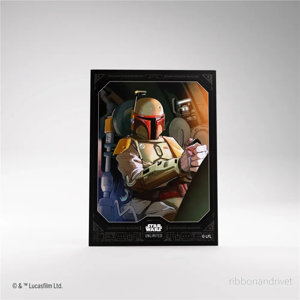 Gamegenic – Star Wars: Unlimited Art Sleeves – Boba Fett Gamegenic – Star Wars: Unlimited Art Sleeves – Boba Fett