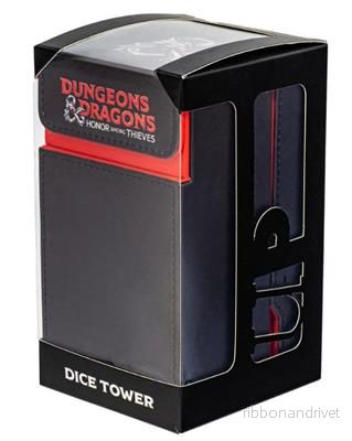 UP – Tryckt Läderliknande Tärningstorn för Dungeons & Dragons