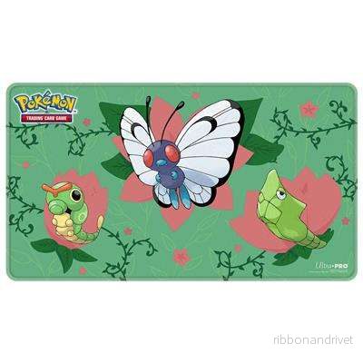 UP – Caterpie Evolutions broderad spelmatta för Pokémon TCG - Bild 2