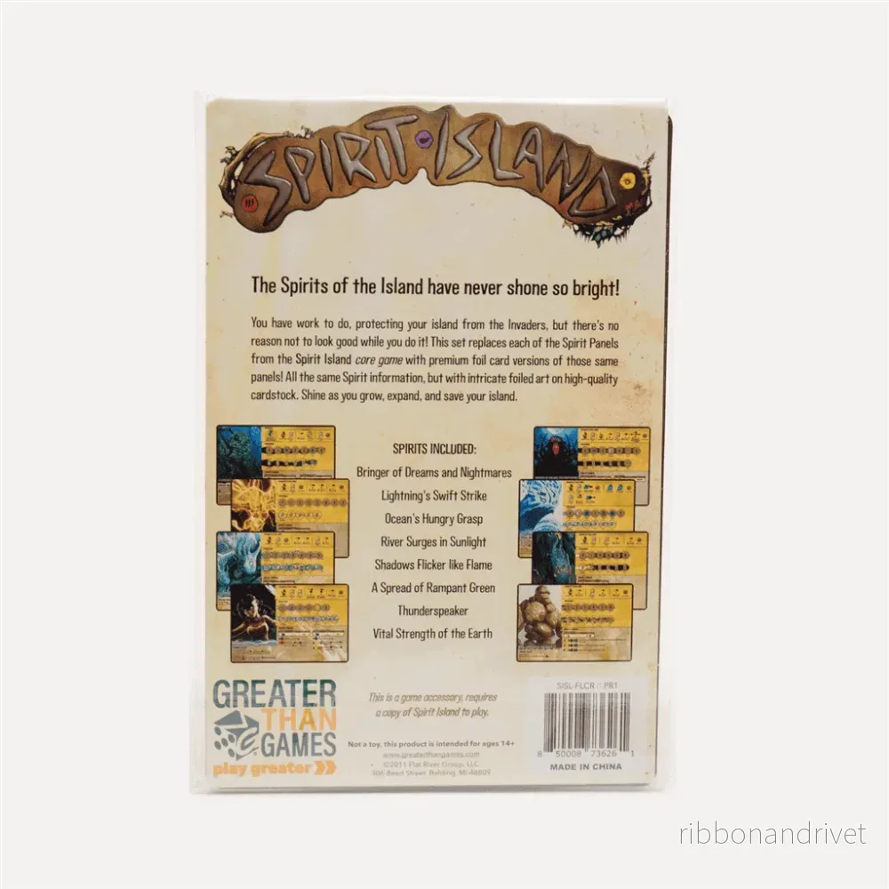 Spirit Island: Premium Foil Spirit Panels – EN Spirit Island: Premium Foil Spirit Panels – EN