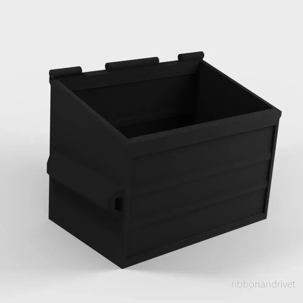Kompakt avfallsbehållare för överflödig 3D-utskrift - Bild 2