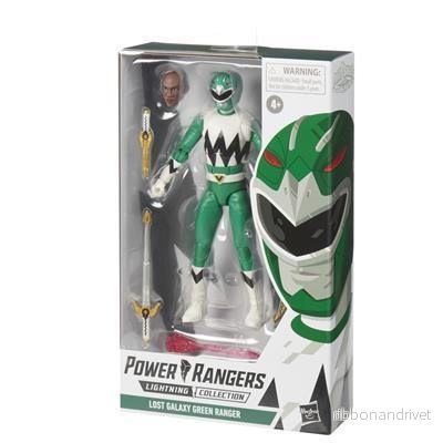 Power Rangers Lightning Collection Lost Galaxy Green Ranger Figur - Bild 2