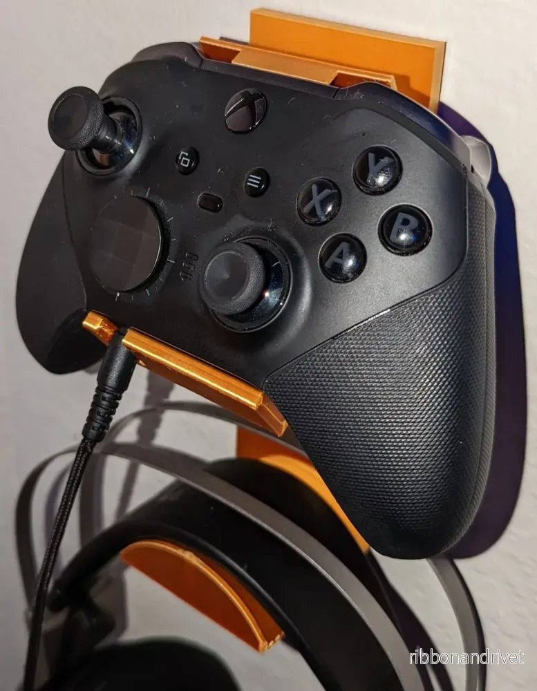 Hållare för Xbox-kontroll och headset för väggmontering Hållare för Xbox-kontroll och headset för väggmontering