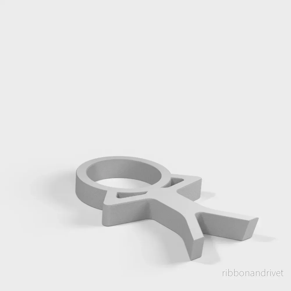 Dekorativ vinflaskhållare i manlig design Dekorativ vinflaskhållare i manlig design