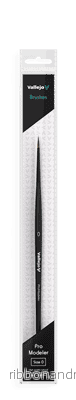 Vallejo Pro Modeler Natural Hair Rund Pensel No. 0 - Bild 2