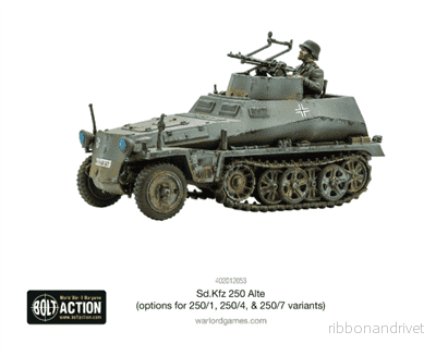 Bolt Action – Sd.Kfz 250 Alte (Options For 250/1, 250/4 & 250/7) Bolt Action – Sd.Kfz 250 Alte (Options For 250/1, 250/4 & 250/7)