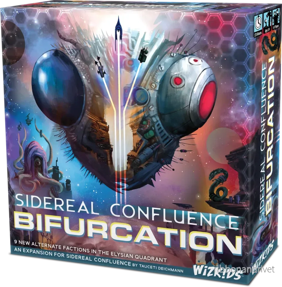 Sidereal Confluence: Bifurcation – Strategiskt Brädspel för Taktiska Tänkare