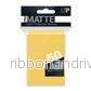 UP - Standard Sleeves - Pro-Matte - Non Glare - Yellow (50 Sleeves) - Bild 3