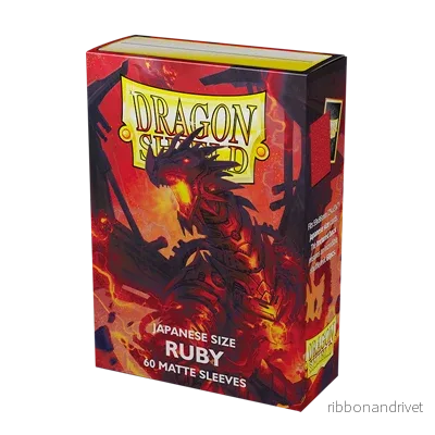 Dragon Shield Små Ärmar – Japansk Matt Ruby ’Geledar’ (60 Ärmar) Dragon Shield Små Ärmar – Japansk Matt Ruby ’Geledar’ (60 Ärmar)