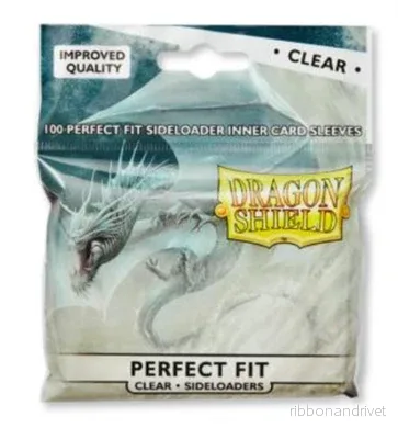 Dragon Shield Standard Perfect Fit Sideloading Sleeves – Clear/Clear (100 Sleeves) Dragon Shield Standard Perfect Fit Sideloading Sleeves – Clear/Clear (100 Sleeves)