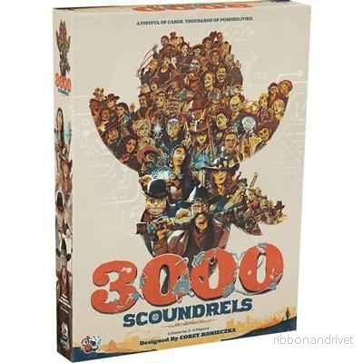 3000 Scoundrels - Strategiskt Brädspel för 2–4 Spelare - Bild 2