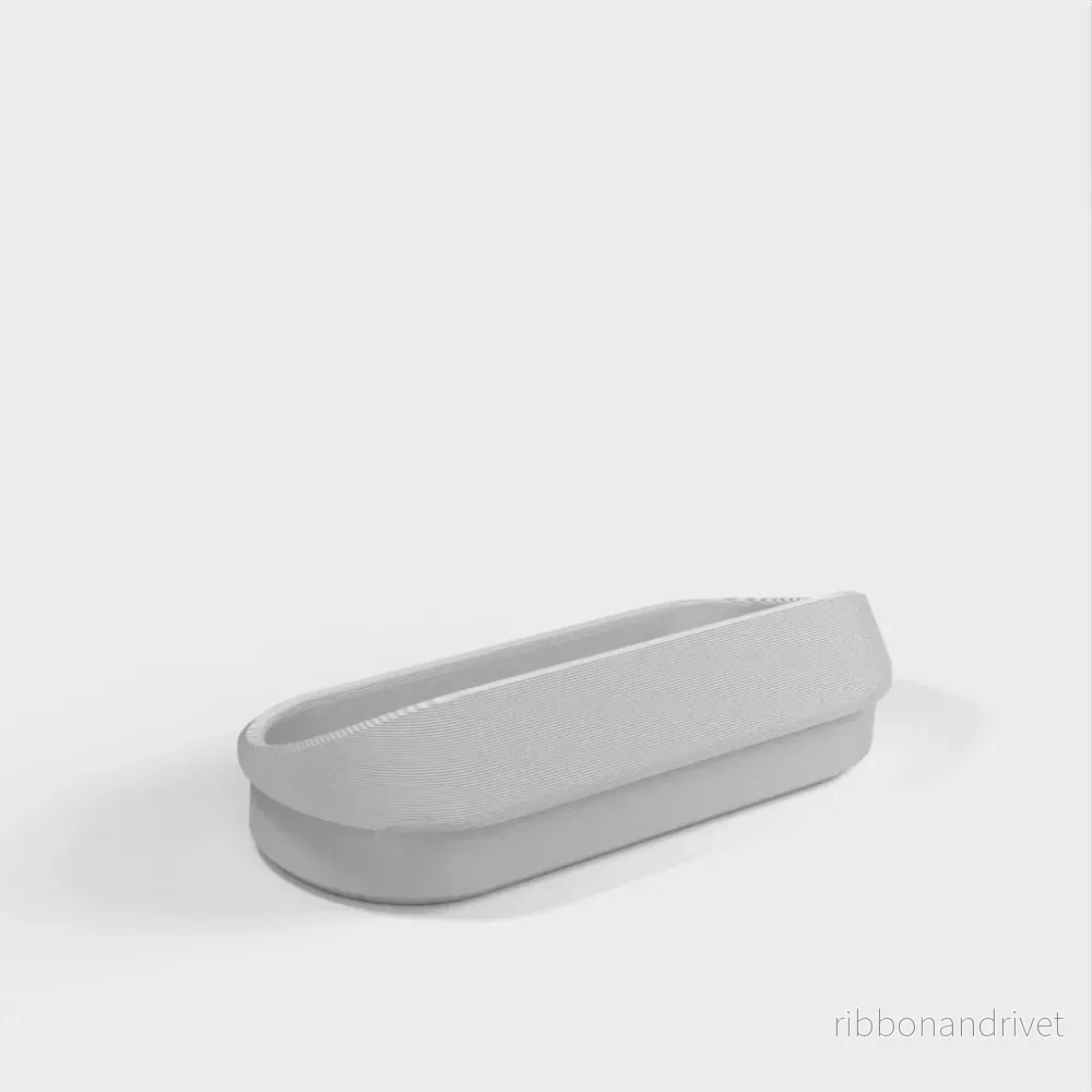 Remix lådhandtag för montering med skruv eller lim, 90mmx36mm - Bild 2