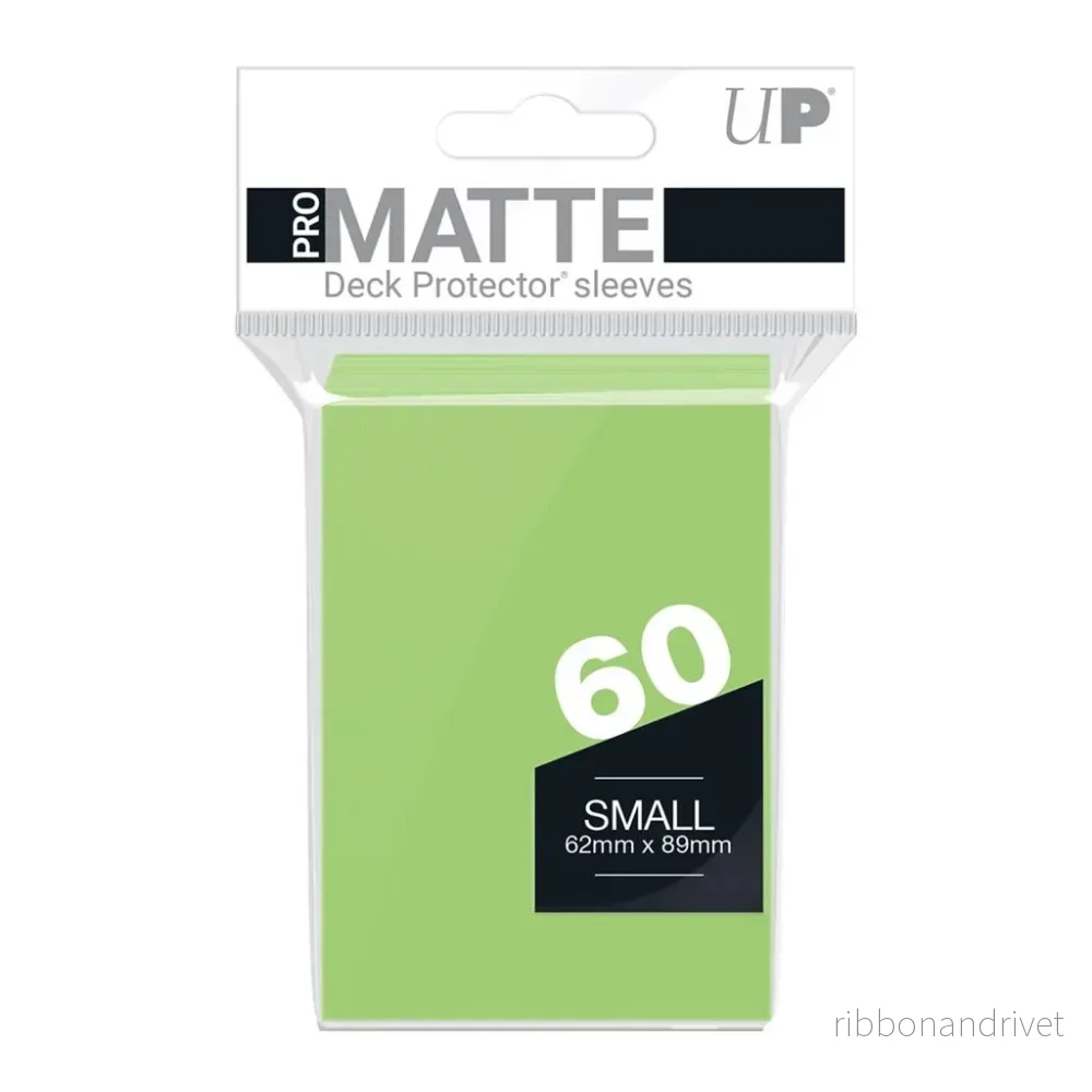 UP - Små ärmar - Pro-Matte - Limegrön (60 ärmar)