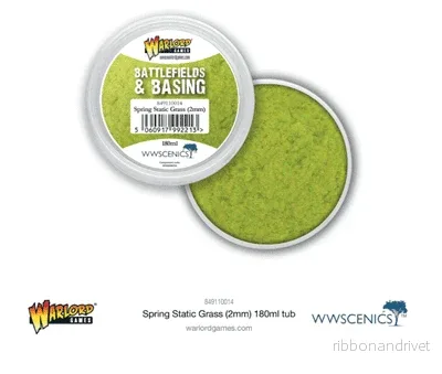 Battlefields & Basing: Spring 2mm Static Grass (180ml) Battlefields & Basing: Spring 2mm Static Grass (180ml)