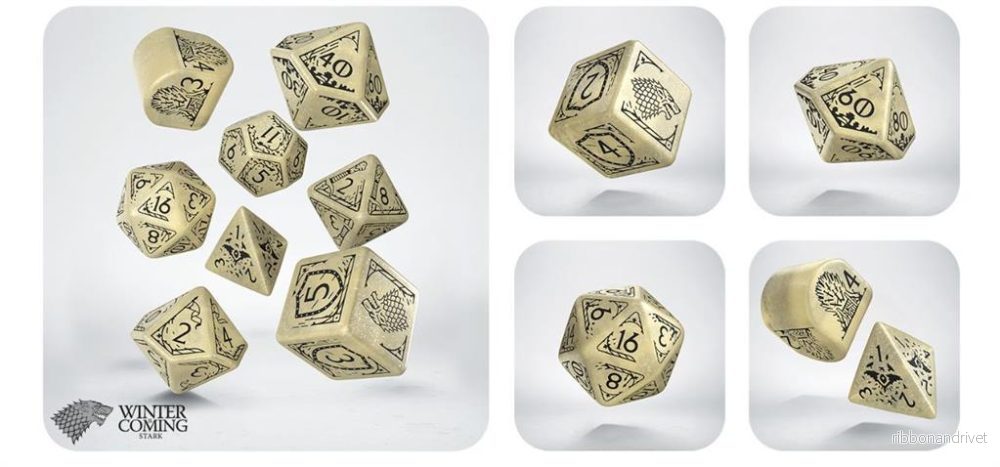 Game of Thrones: Stark Dice Set