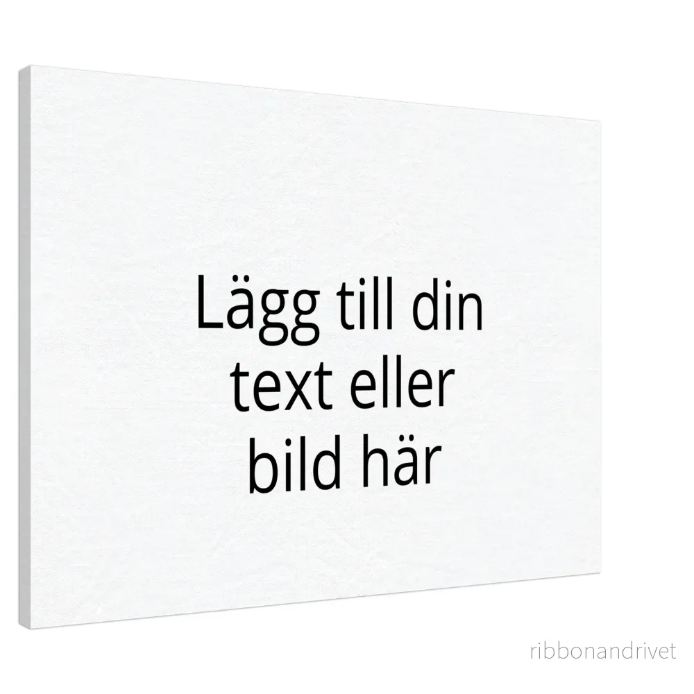 Personligt anpassad canvastavla tillgänglig i 9 olika storlekar - Bild 2