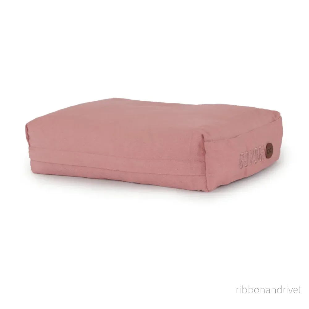 Calm Rektangulær Yoga Bolster – Rose Calm Rektangulær Yoga Bolster – Rose