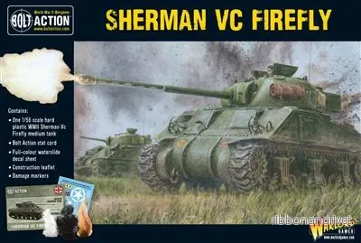 Sherman Firefly Vc - Modell i Plast - Bild 2