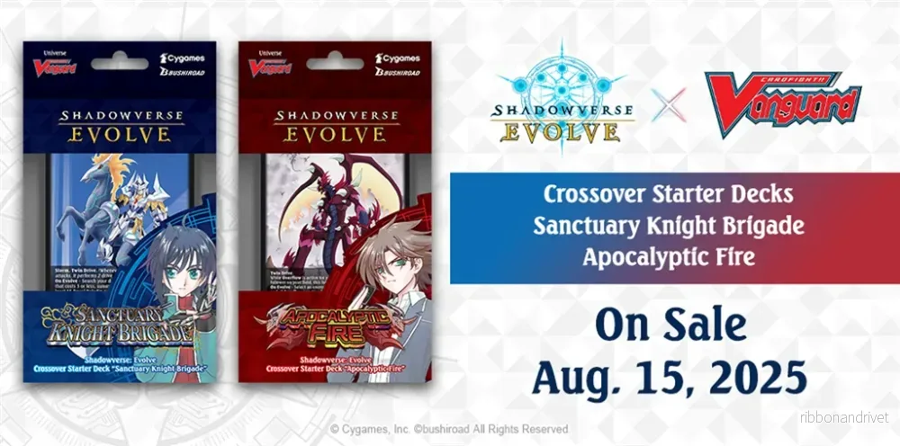 Shadowverse: Evolve Sanctuary Knight Brigade Crossover Starter Deck Display (6 Decks)