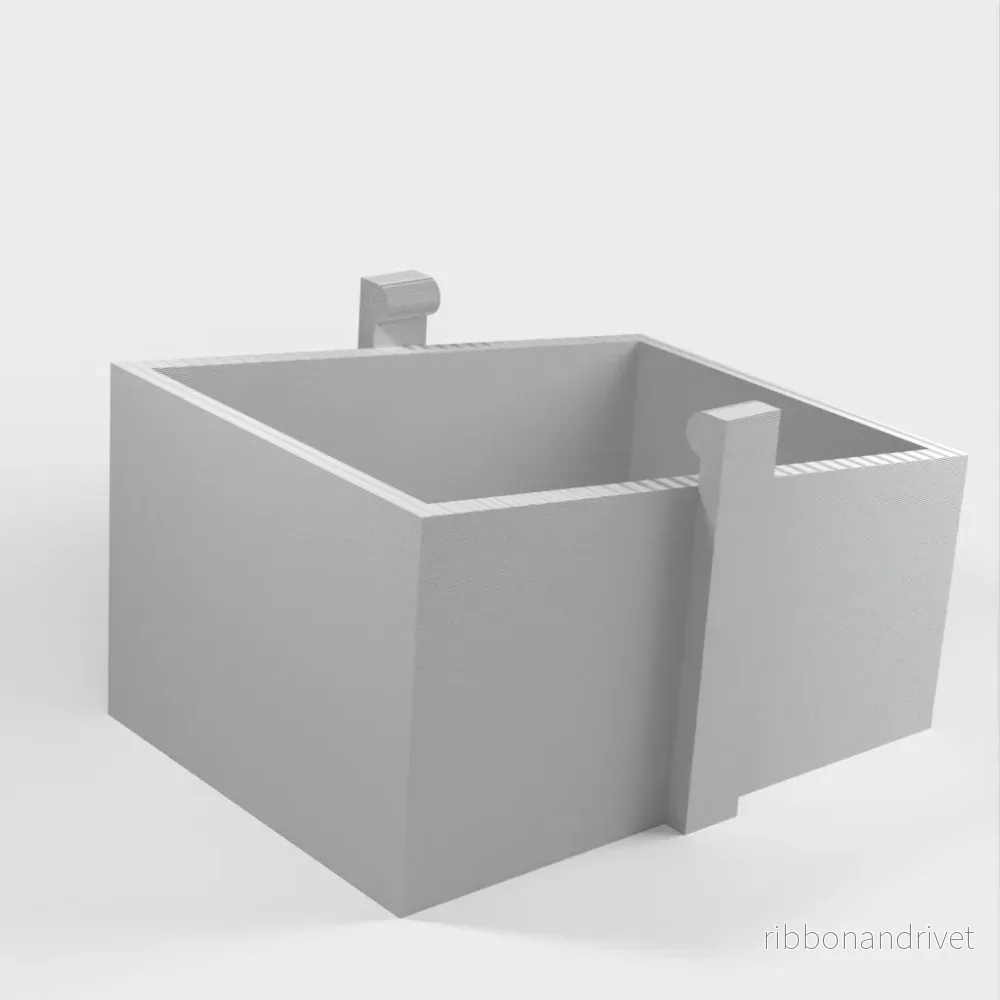 Märk 2 SD-korthållare med större fack och säkert lock - Bild 3