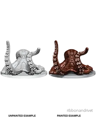 Wizkids Deep Cuts Unpainted Miniatures: Giant Octopus Wizkids Deep Cuts Unpainted Miniatures: Giant Octopus