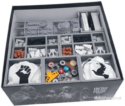 Frost Punk Insats för Effektiv Lagring och Spel Frost Punk Insats för Effektiv Lagring och Spel