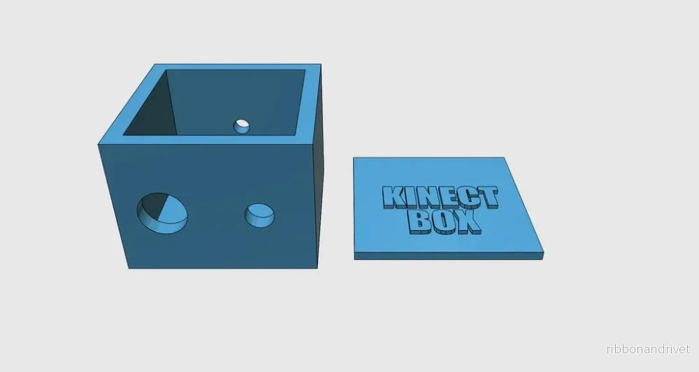 Kinect Box Scanner – Effektiv kabelorganisatör för 3D-skanning