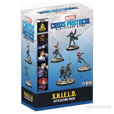 Marvel Crisis Protocol – SHIELD Tilläggspaket/FRA/SP Marvel Crisis Protocol – SHIELD Tilläggspaket/FRA/SP