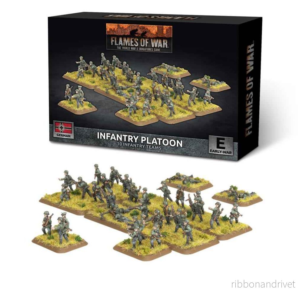 Flames of War – Granatkastarlag (Tidigt, Plast) Flames of War – Granatkastarlag (Tidigt, Plast)