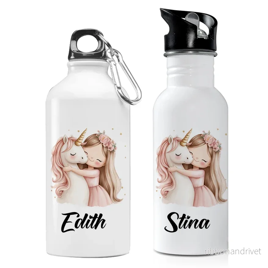 Prinsessa & Enhörning | Vattenflaska