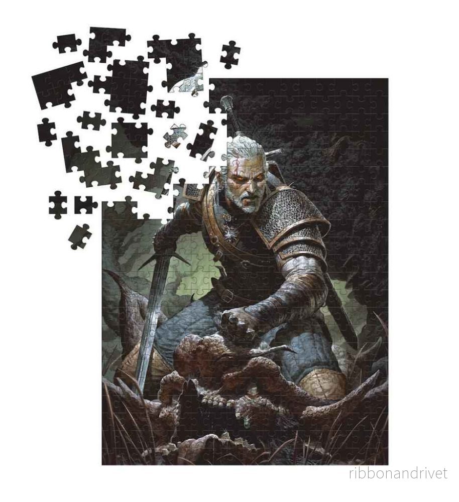 The Witcher 3 – Wild Hunt: Geralt – Trophy Puzzle The Witcher 3 – Wild Hunt: Geralt – Trophy Puzzle