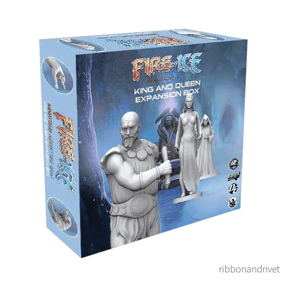 Fire and Ice Miniatyraction Spel: Kung och Drottning Expansion Fire and Ice Miniatyraction Spel: Kung och Drottning Expansion