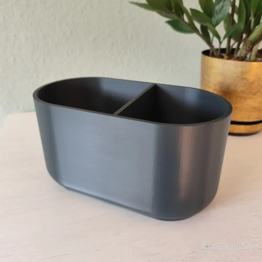 Modern köksredskapshållare med två fack - Bild 3