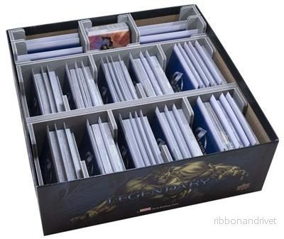Legendary: A Marvel Deck Building Game – Insats för Spel Legendary: A Marvel Deck Building Game – Insats för Spel