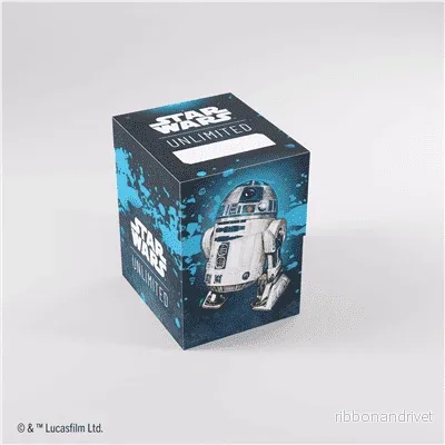 Gamegenic - Star Wars: Unlimited - En laglös tid - Mjuk Låda - C-3PO/R2-D2 - Bild 2