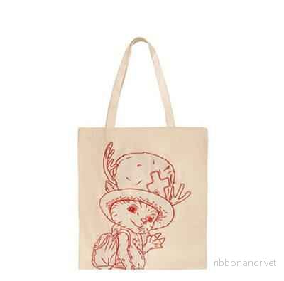 Broderad Shoppingväska – Chopper Skiss – One Piece Netflix Broderad Shoppingväska – Chopper Skiss – One Piece Netflix