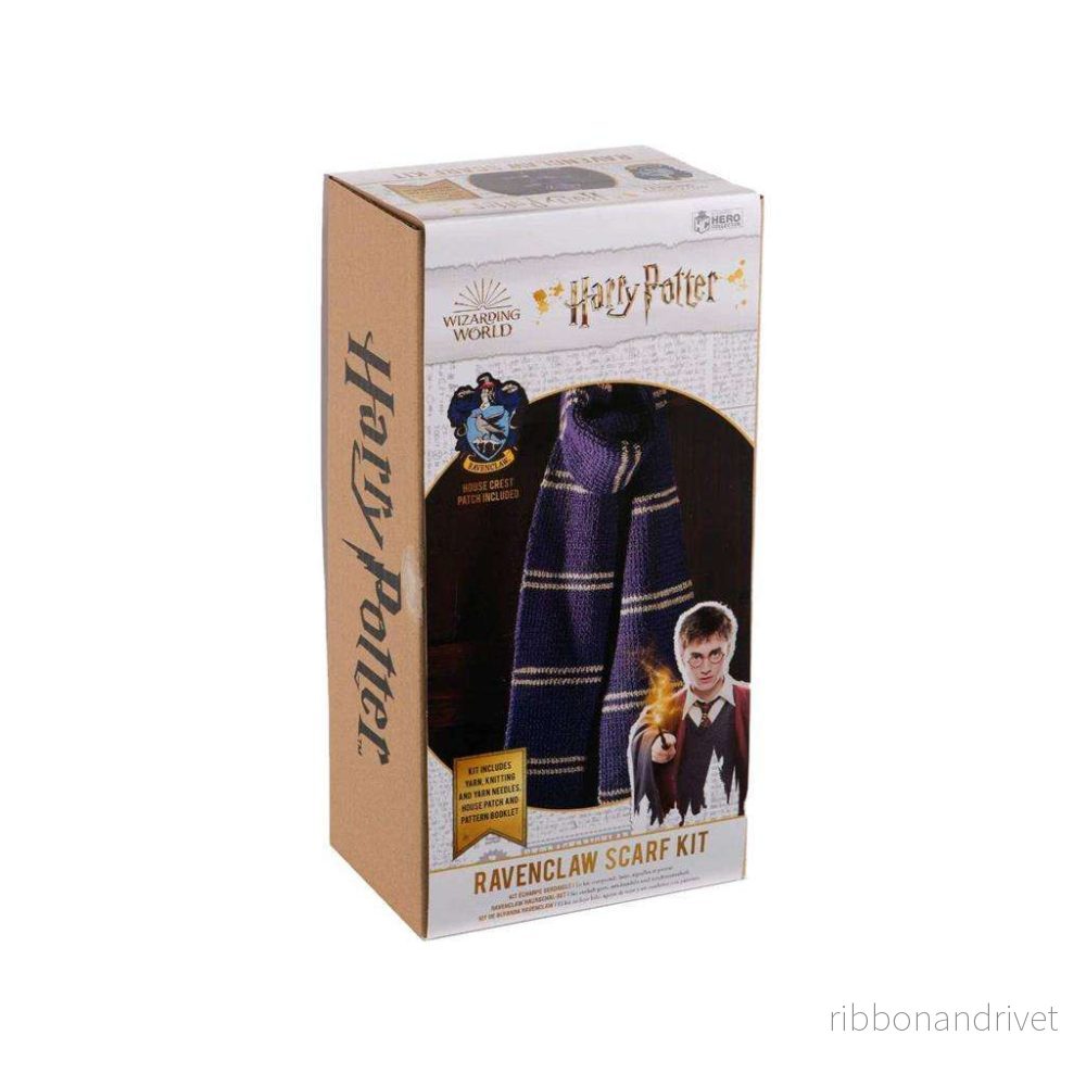 Harry Potter – Halsduksstickningsset – Ravenclaw Harry Potter – Halsduksstickningsset – Ravenclaw