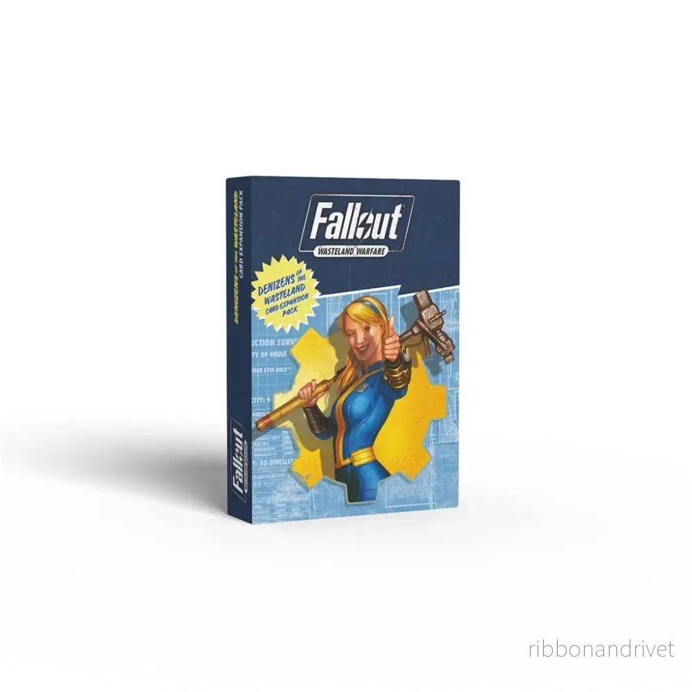 Fallout: Wasteland Warfare – Denizens of the Wasteland Expansion Card Pack Fallout: Wasteland Warfare – Denizens of the Wasteland Expansion Card Pack