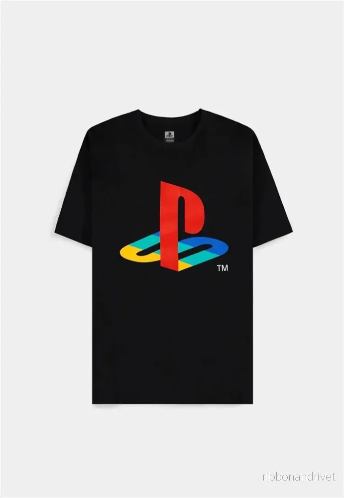 PlayStation T-shirt för herr – PlayStation Logo, svart, S PlayStation T-shirt för herr – PlayStation Logo, svart, S