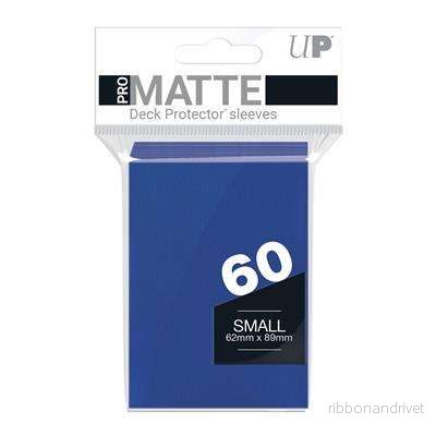 UP - Small Sleeves - Pro-Matte - Blå (60 Sleeves) - Bild 2