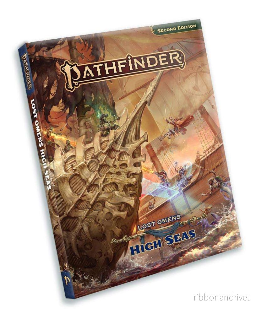 Pathfinder Lost Omens High Seas inbunden bok – EN Pathfinder Lost Omens High Seas inbunden bok – EN