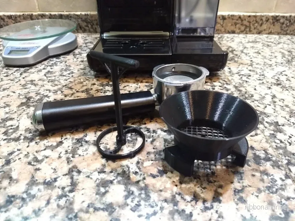 Espressoportafiltertratt med fördelarfunktion - Bild 2